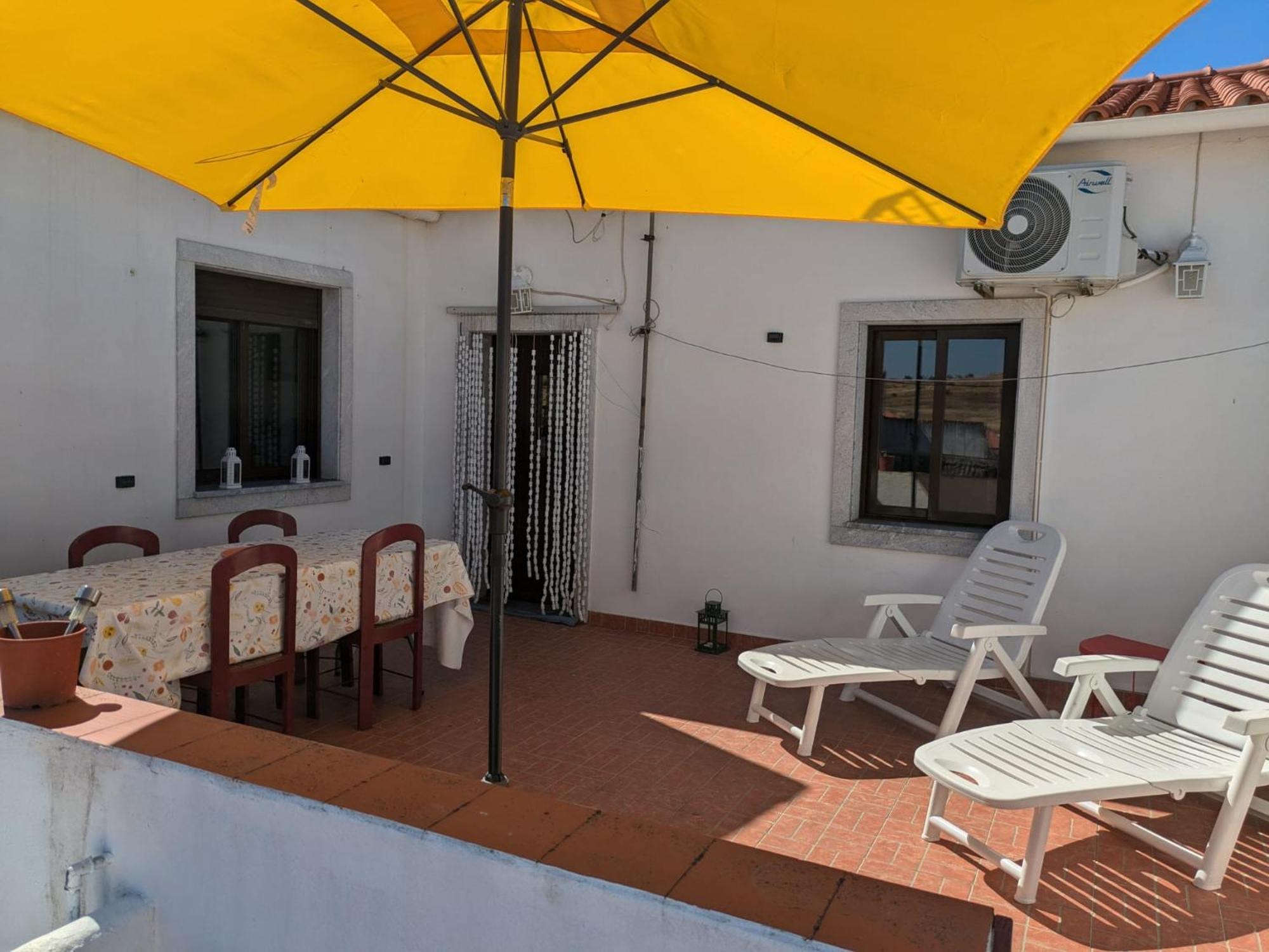 Casa Amarela - Praias Alqueva Povoa de Sao Miguel Luaran gambar